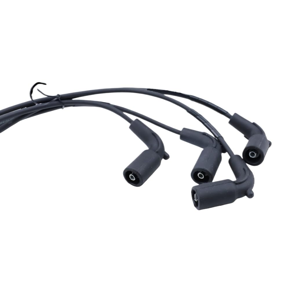 4Pcs Spark Plug Wires Ignition Set Compatible with BAW BJ2020 Land King, DONGFENG FORTHING, JINGBEI HIACE, KAICHENG - Fits OE Number 4RB2-3707030