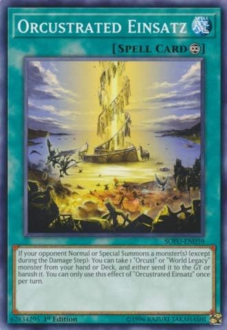 Yu-Gi-Oh! - Einsatz orcustrado - SOFU-EN059 - Común - 1ª Edición - Soul Fusion
