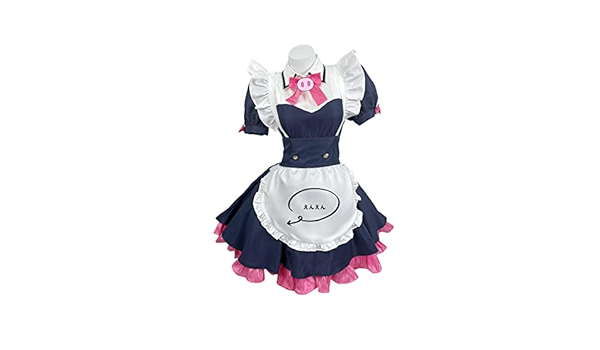 Amazon | [1024] アキバ冥途戦争 コスプレ衣装 メイド服 和平なこみ 万