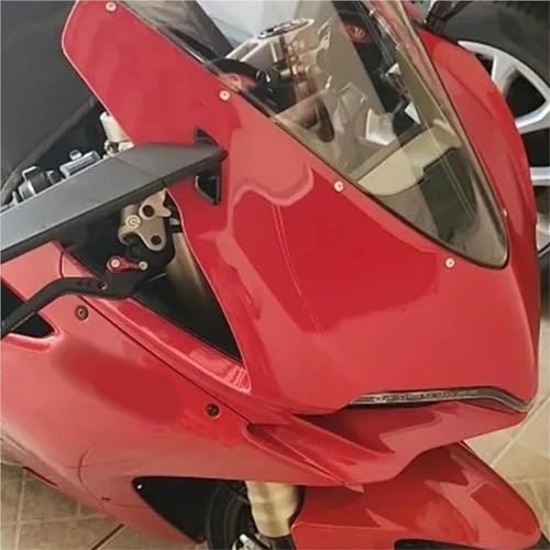 Espejo retrovisor con intermitentes integrados que mejora la visibilidad en Ducati Panigale 4