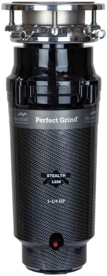 Mountain Plumbing: STEALTH1250 - Perfect Grind® STEALTH 1250 Waste Disposer - Continuous Feed 3-Bolt Mount 1-1/4 HP