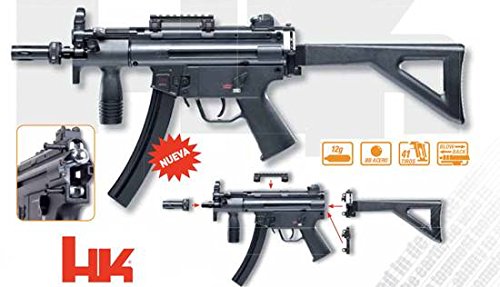 Subfusil Perdigón HK MP5 K-PDW escopeta balines 4,5mm. + balines + bombonas co2. 38123/29318
