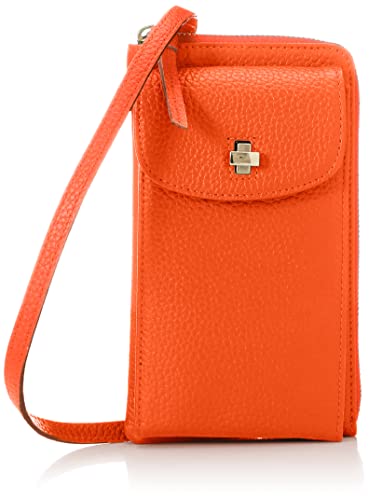 [ペルケ] 牛革シュリンクタイプモバイルウォレットショルダー 08-00-08660 レディース OR