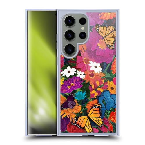 Coque Gel Samsung Galaxy S24 Ultra 5G compatible MagSafe - Suzan Lind Fleurs antichoc
