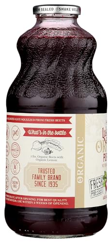 Image of Lakewood Organic Beet Juice, 32 Fl Oz (Pack of 1) Package May Vary