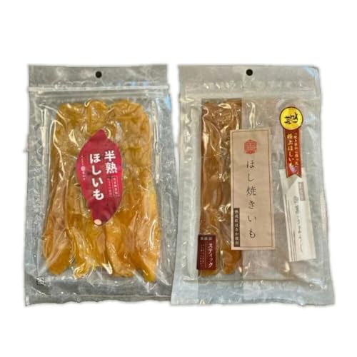 THE IMOMITSU 干し芋 食べ比べ セット 6パック (半熟ほしいも3P+ほし焼き芋3P) 計840g | 和菓子 スイーツ 食べ比べ