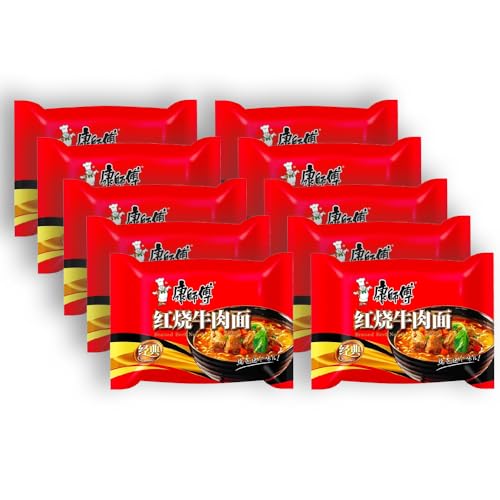 Pack 10 Ramen Fideos Instantáneos Sabor Ternera - Instant Noodle Tallarines