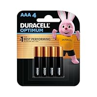 Duracell Optimum AAA 4 Pack Batteries