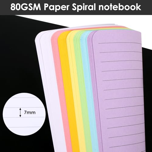 Carnets à spirales avec intercalaires couleur pour organiser vos notes - 5