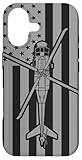 UH-60 Black Hawk Helicopter Flag Design Case for iPhone 17