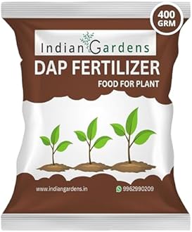 Indian Gardens - Bio DAP Fertilizer for All Purpose Home Plants & Gardening Purpose 100% Water Soluble Fertilizer - 400 Grams