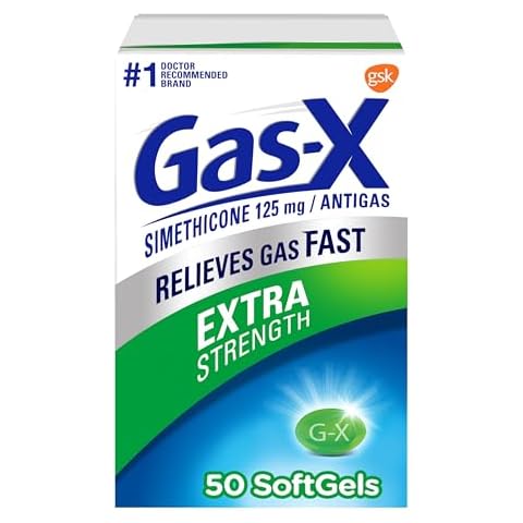 Gas-X Extra Strength Gas Relief Softgels with Simethicone 125 mg - 50 Count Cover