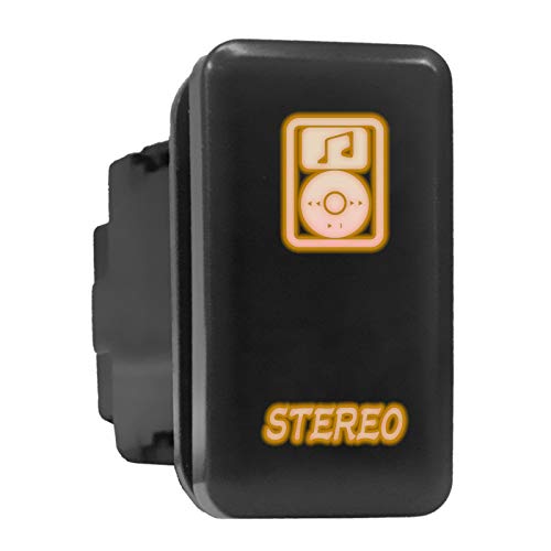 Stereo Symbol Older Model Push Button Compatible with Toyota (/