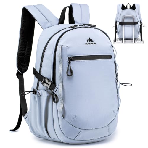 Mochila COSCOOA para itens pessoais de viagem, 40x30x15cm, 16'x12'x6', 20L, bolsa de mão pequena, aprovada para voos, bagagem para debaixo do assento, Azul, 16x12x6', Casual