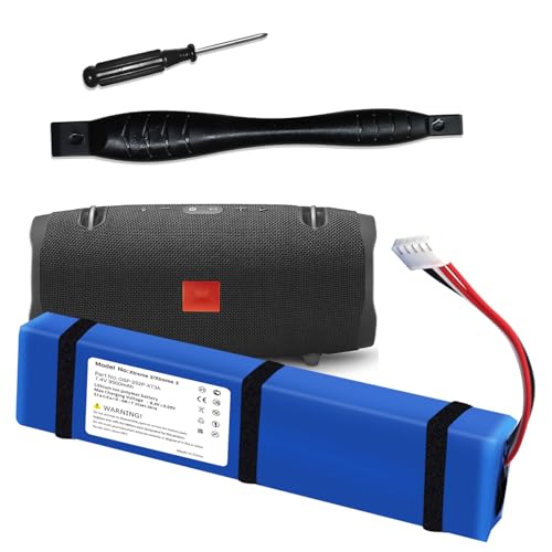 EVELLHPP 9500mAh Replacement Battery for Xtreme 2/3 Waterproof Bluetooth Speaker (Part No: GSP-2S2P-XT3A) 2025 Upgrade High Capacity 7.4V Battery with Tools(NOT for Xtreme 1)