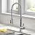 KRAUS Britt 2-in-1 Commercial Style Pull-Down Single Handle Water Filter Kitchen Faucet for Reverse Osmosis or Water Filtration System in Chrome, KFF-1691CH