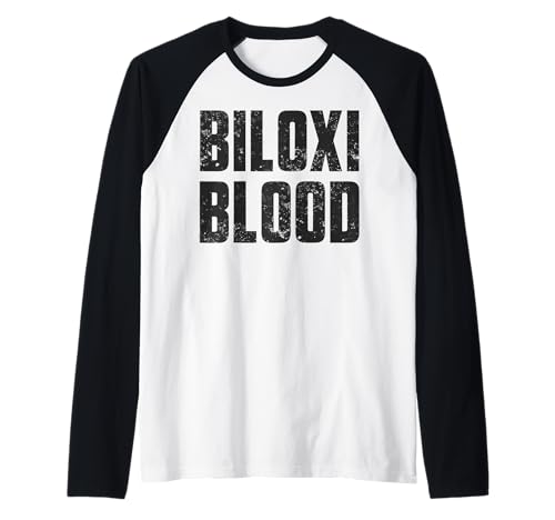 Biloxi Blood Indigenous Peoples Native American Indian Raglan Baseball Tee