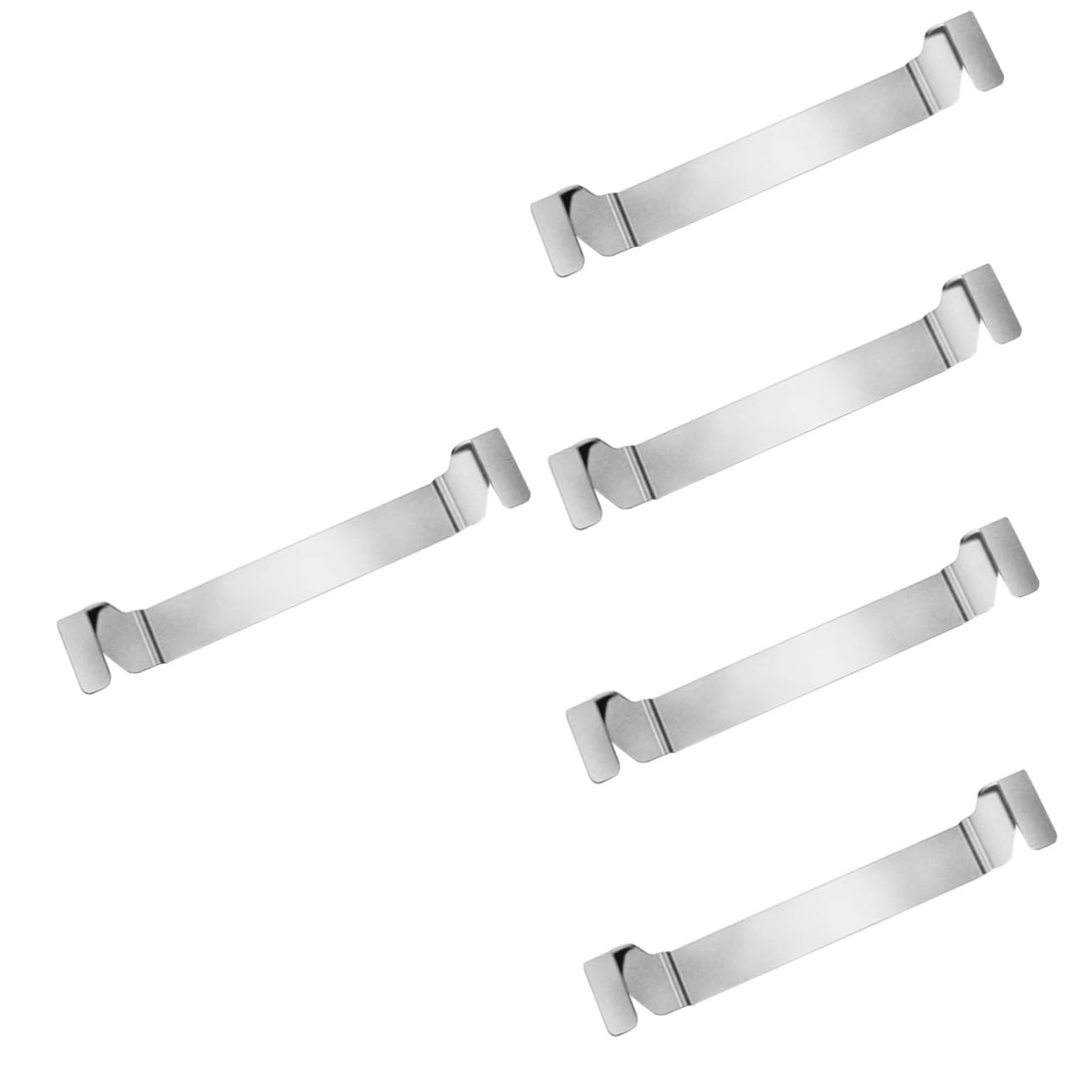 5 Pezzi Spatole da Barbecue Inossidabile Accessorio per Design Aggiornato con Ganci