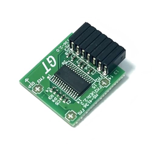 TPM 2.0 Module LPC 14pin with SLB9665 Windows 11 Upgrade TPM Chip for MSI B450 Gaming PRO Carbon AC MS-4136 Compute Securely Bus Header Key，TPM 2.0 (14pin-1),Chipset:SLB9665