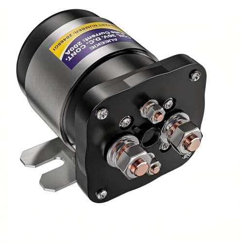 AUEEKIE Golf Cart Solenoid 36V / 200A Solenoid Relay for Electric EZGO Club Car DS Yamaha OEM# 20468G1 1016072 JF3-H1950-00
