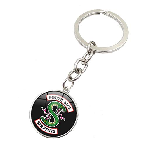 Preisvergleich Produktbild pretty.lovable.mishmash Riverdale South Side Serpents Schlüsselbund / Schlüsselring Riverdale Schmuck und Zubehör