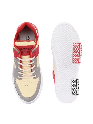 Image of layasa Men Fashion Sneaker /Multicolor Shoes /Shoes for Men /Casual Sneaker /Comfort Airmix Sole /All Season Wear Shoes