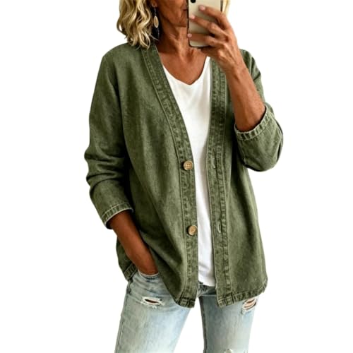 Gilet en jean pour femme veste manches longues denim
