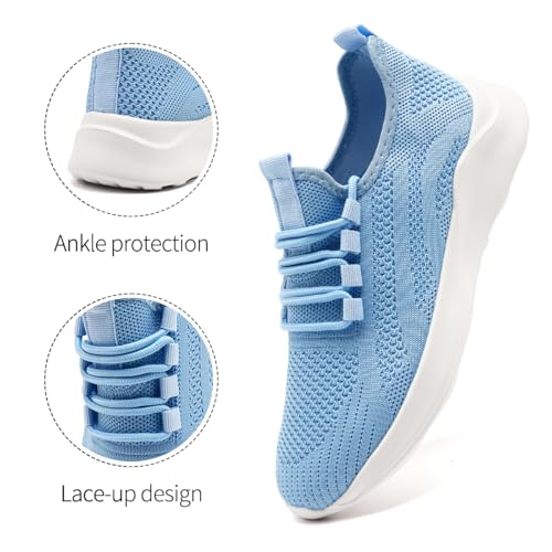 Image of Womens Running Shoes Lightweight Comfortable Walking Fashion Gym Sneakers Non Slip Workout Tennis Shoes