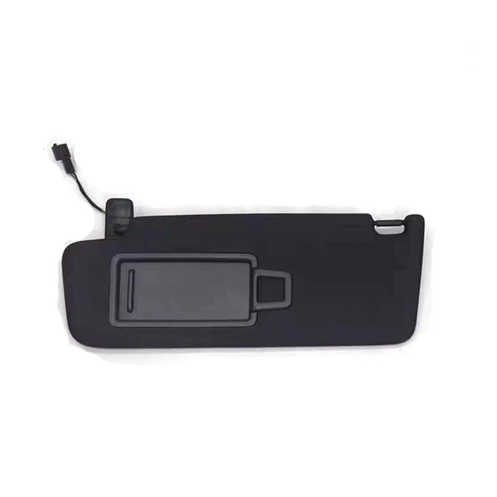 UV Schutz Auto Zubehör Sonnenblende Make Up Spiegel Abschirmung Platte Für VW Für Arteon Für CC Für Passat B8 2018 2019 2020 2021 2022 Privatsphäre(Black,Links)