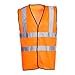Produktbild Blackrock Herren-Warnweste, Orange, S