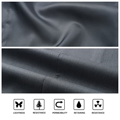 Hisdern Vest For Men Business Suit Vest Slim Fit Formal Dress Mens Vest Grey Wedding Waistcoat Fashion Classic Cotton Casual Tuxedo Party Dinner #TOP4