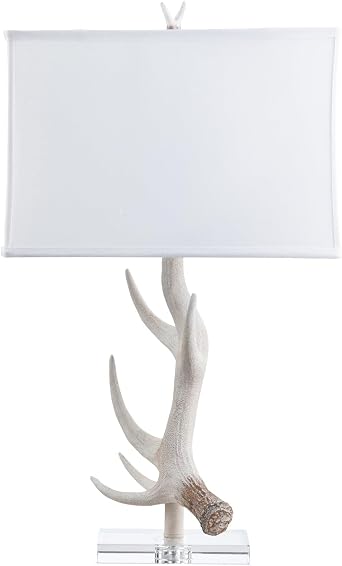 BLACK FOREST DECOR White Antler Table Lamp 17 Wx10 Dx28 3/4 H | |