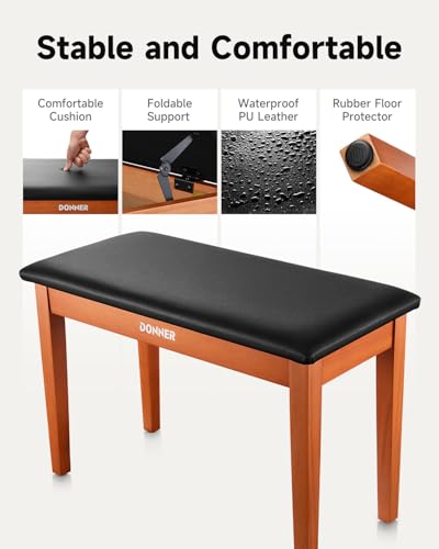 Professional Piano Bench Storage Seat