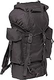 mit Top-Case und Schuhfach Brandit Bundeswehr Kampfrucksack Schwarz