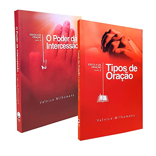 Kit 2 Livros Valnice Milhomens | O Poder da Intercessão + Tipos de Oração