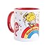 Rainbow Brite And Sprites Red Handle Mug