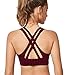 Produktbild Yvette Sport BH Starker Halt Gepolstert Gekreuzt Rücken Große Brüste Lauf Fitness Yoga Bra