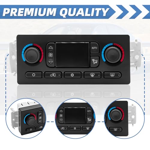 image for FOREBEN 599-211XD A/C Heater Climate Control Module Panel Switch for 0