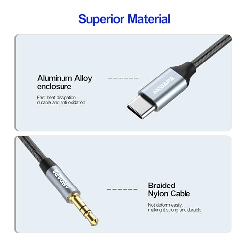 Consejos y comparativas para Comprar Cable auxiliar de audio tabla con los diez mejores. 26 Imagen adicional