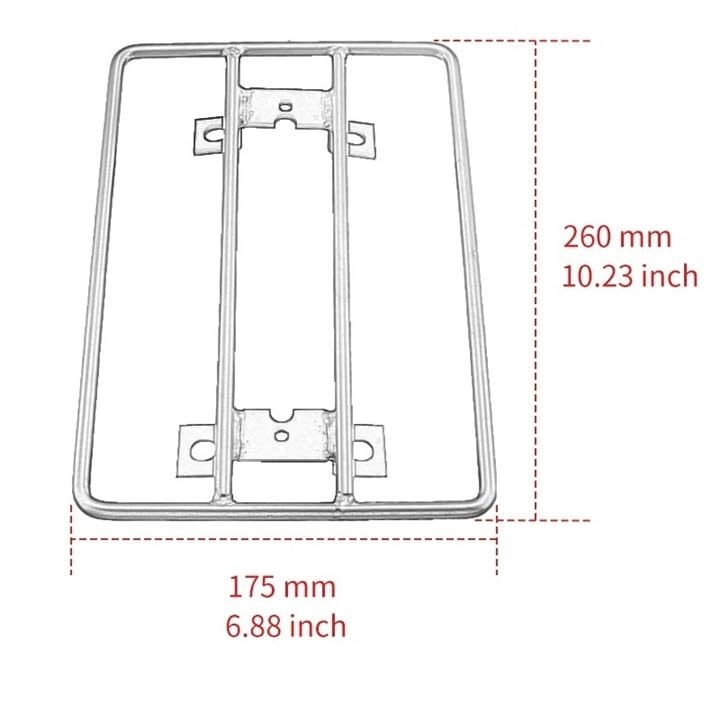 Porte-bagages arrière moto Bolt R-Spec pour fixer vos valises sans risque