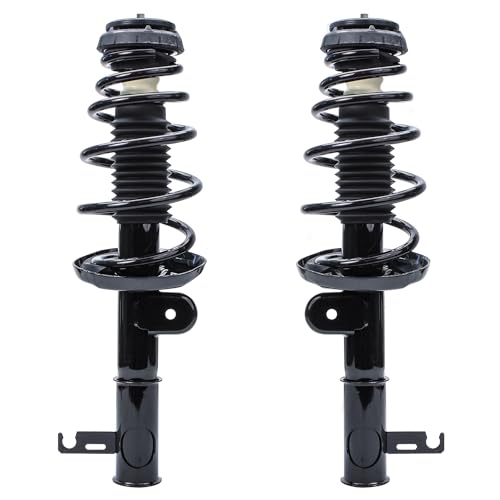 Image of Detroit Axle - 2.4L Front Struts for 12-17 Buick Verano, 2 Struts w /Coil Spring Assembly 2012 2013 2014 2015 2016 2017 Replacement Quick Install Ready Struts Shocks