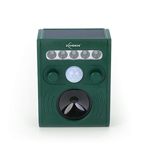 ZOVENCHI 1 Animals, Outdoor Solar Energy with LED Flash, with Motion sen, RC-511