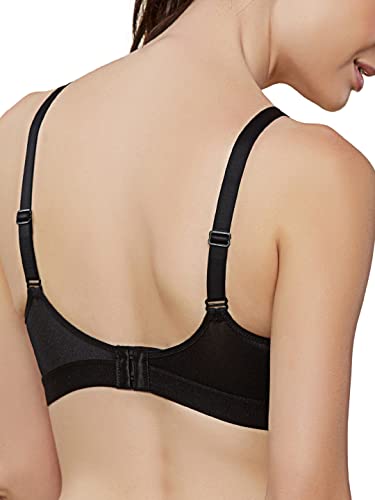 Image of Triumph International Women's Non Padded | Wireless | 20I542 Triaction Full-Coverage Sports Bra with Adjustable Straps | Pack of 1