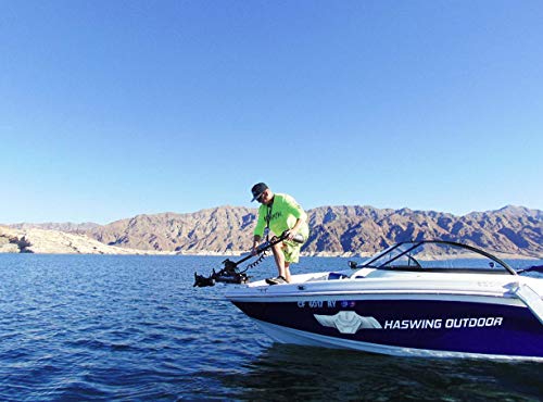 Parkho Haswing Electric Trolling Motor – 24V 60" 80Lbs Cayman Gps Anchor Cruise Control Navigation Shaft Bow Mount Fishing Boat Saltwater Freshwater With Wireless Remote Controller #TOP6