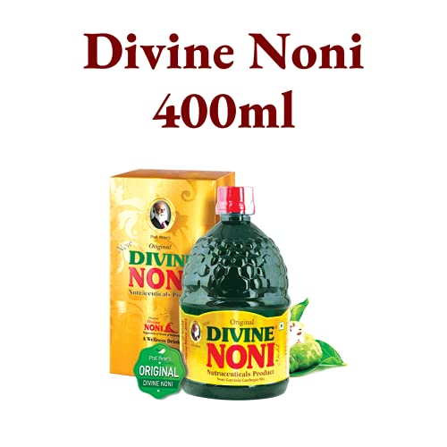 Divine Noni Fruit Juice Concentrate 400 ml, Pack of 6, Great Immune Booster, Anti-oxidant & Self Healing