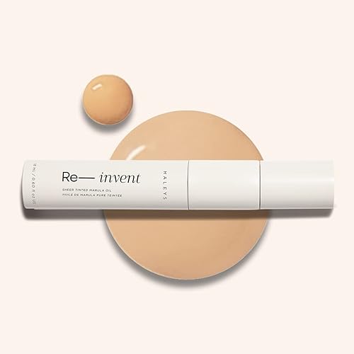 Miniatura 8 de HALEYS Re-invent - Aceite de marula teñido transparente (mediobronceado neutro), tinte para la piel, hidratante BB tintado, base tintada, aceite