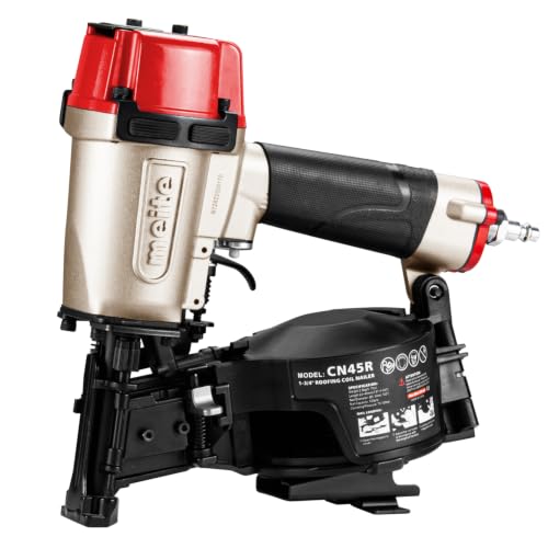 Image of meite CN45R Roofing Nailer, Drives 15 Degree 7 /8 inch to 1-3 /4 inch Coil Roof Nails