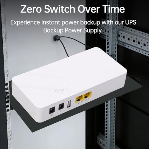 Batterie de secours UPS pour routeur et modem avec alimentation sans interruption 8800mAh - 7