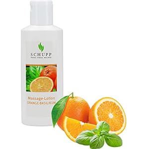 Schupp Massage-Lotion Orangen-Basilikum, 200ml