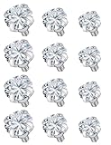 Lcolyoli 16G Replacement Balls for Tragus Labret Medusa Piercing Jewelry Internally Threaded Stainless Steel Conch Piercing Jewelry Monroe Lip Rings Different Size Cartilage Nail Helix Earring Stud